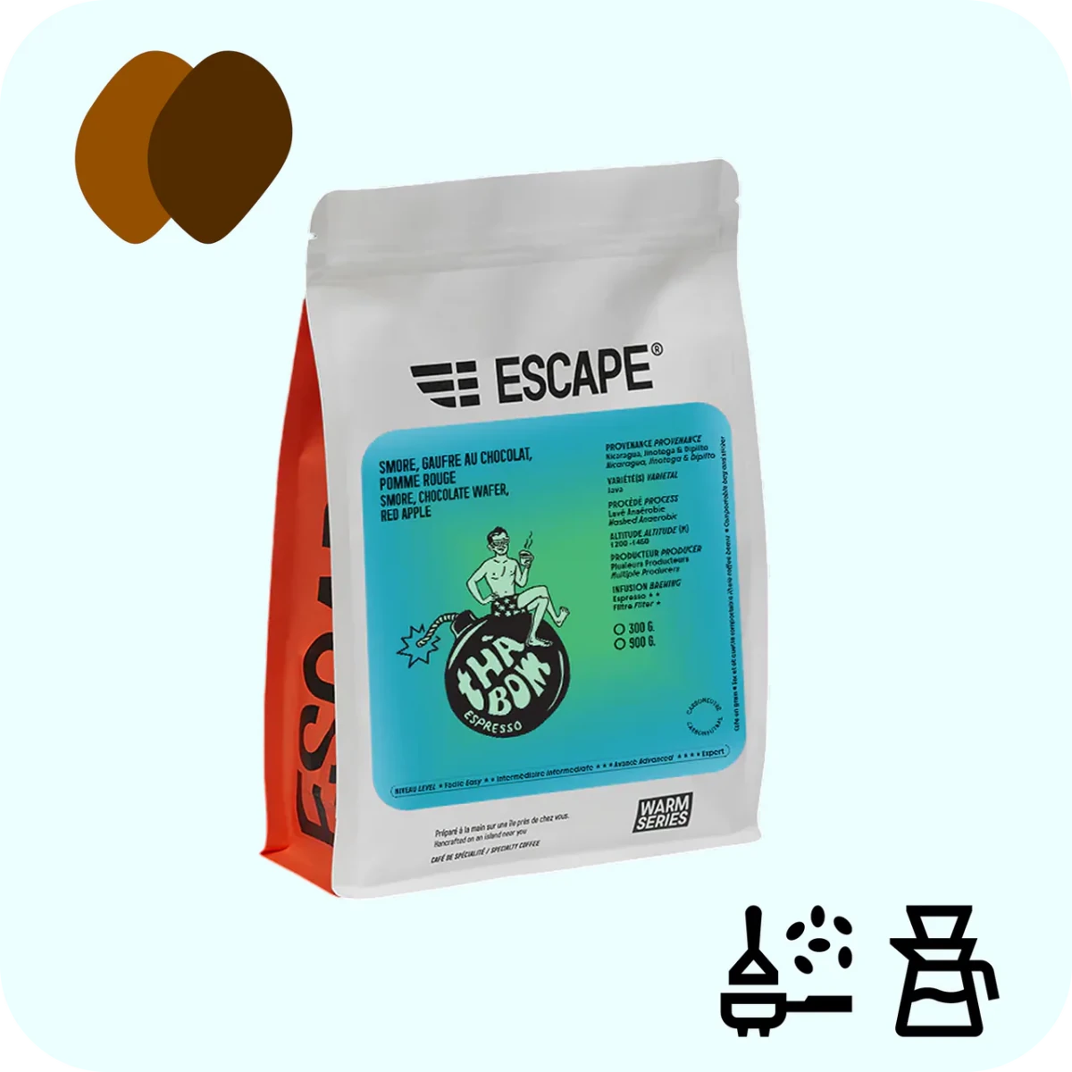 Escape - Tha Bom - Café Liégeois Canada Inc.