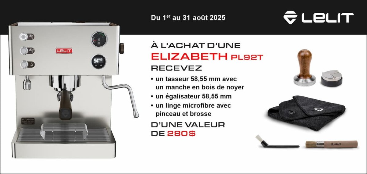 Lelit - Elizabeth (LEPL92T) - Café Liégeois Canada Inc.