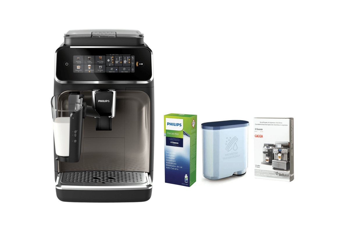 Philips - Series 3300 LatteGo (SilentBrew) EP3347/90 cleaning bundle - Café Liégeois Canada Inc.