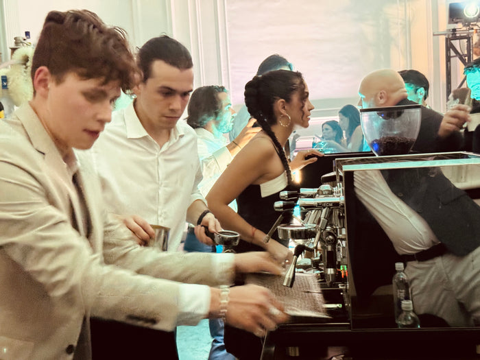 Coffee service at an event