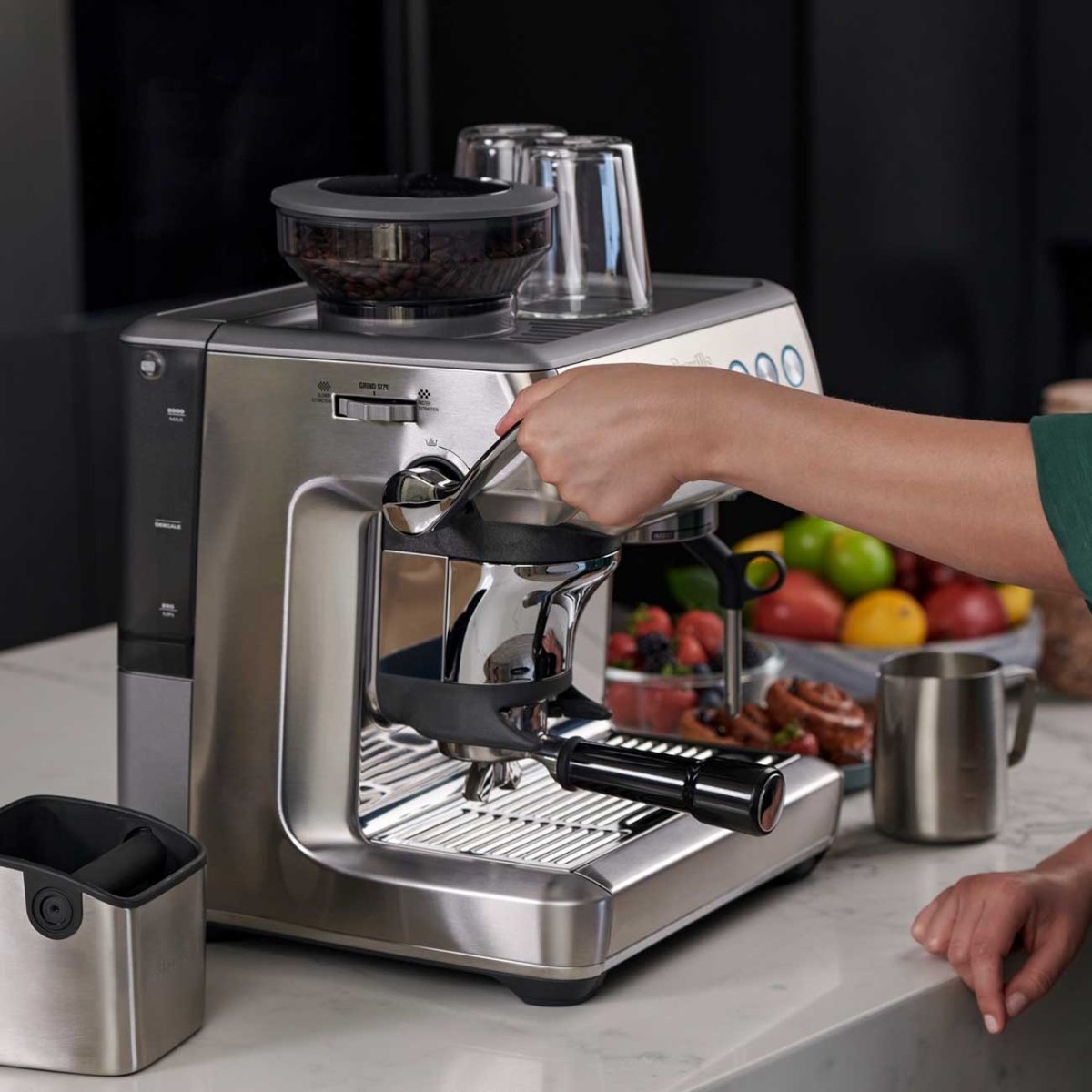 Breville - The Barista Express Impress - Café Liégeois