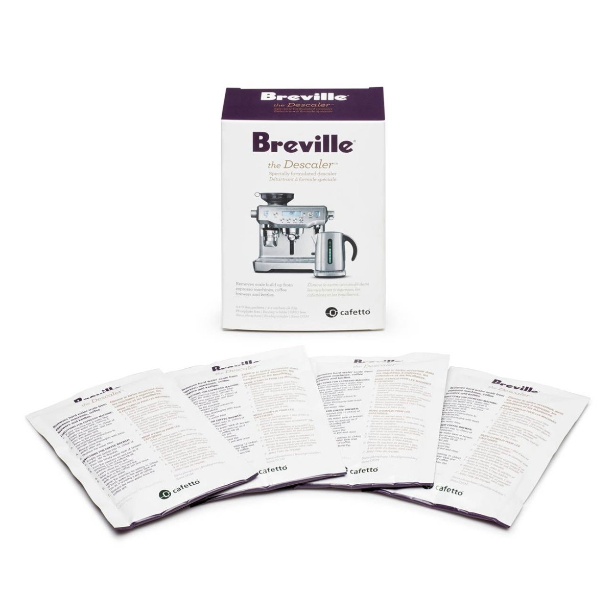 Breville - The Descaler 4 pack - Café Liégeois