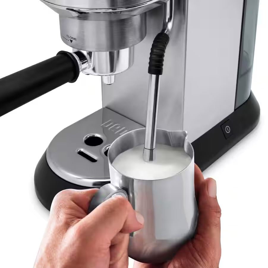 De’Longhi - Dedica Arte (EC885M) – Compact Manual Espresso Machine - Café Liégeois