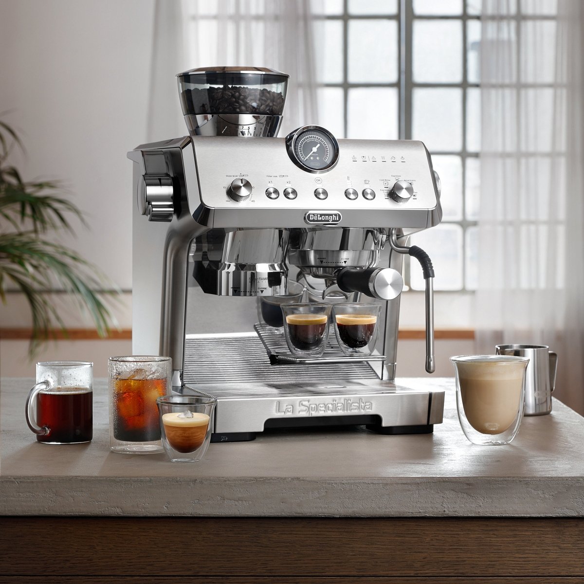 Delonghi - La Specialista Opera Espresso Machine with Cold Brew - Café Liégeois