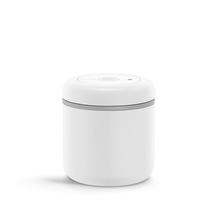 Fellow - Atmos vacuum canister (Matte white) - Café Liégeois