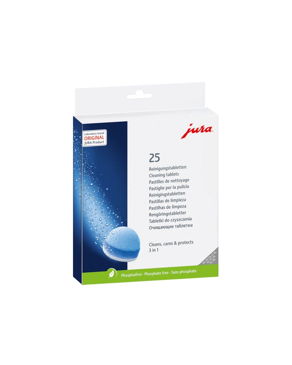 Jura - 3 Phase Cleaning Tablets - Café Liégeois