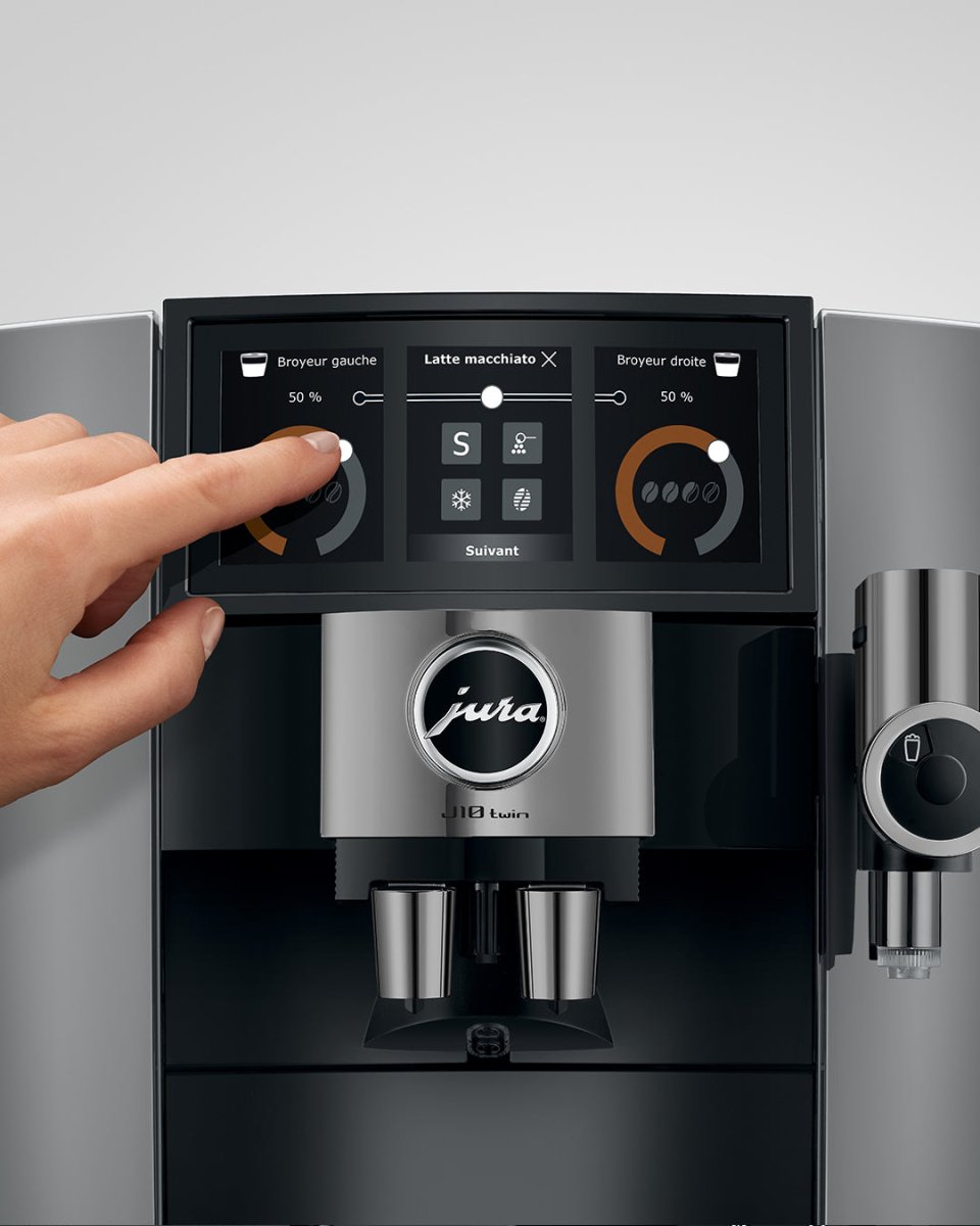 JURA J10 Twin Automatic Coffee Machine - Café Liégeois Canada Inc.