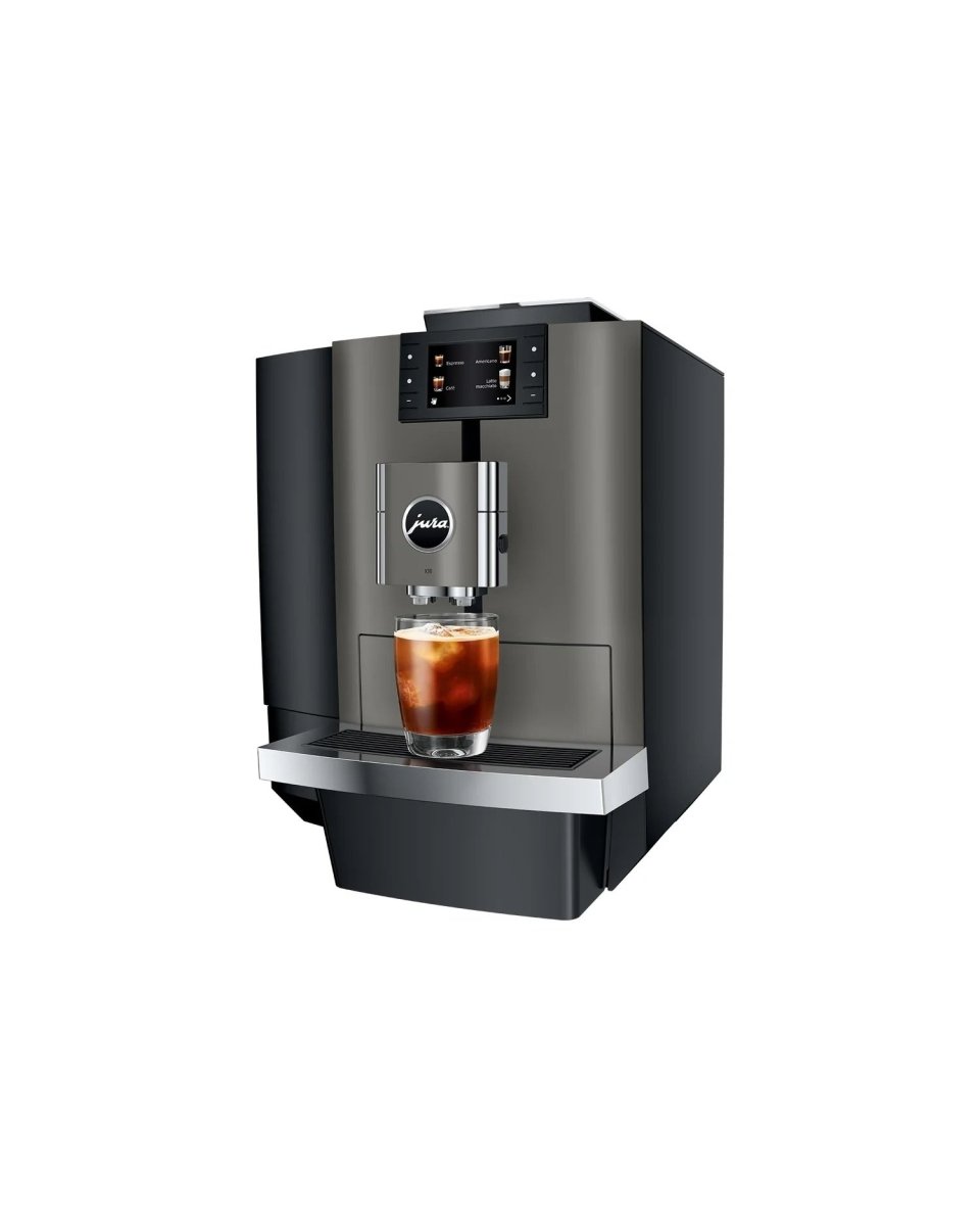 Jura - X10 Dark Inox - (JU15669) - Café Liégeois