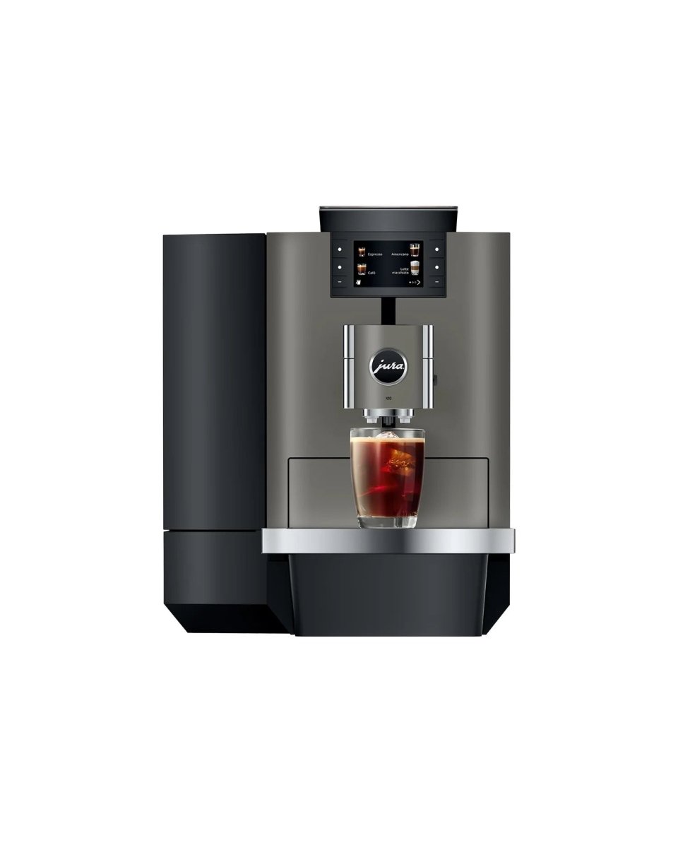 Jura - X10 Dark Inox - (JU15669) - Café Liégeois