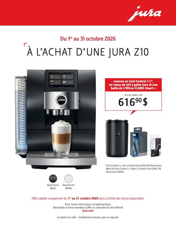 JURA - Z10 Gen 2 - Café Liégeois Canada Inc.