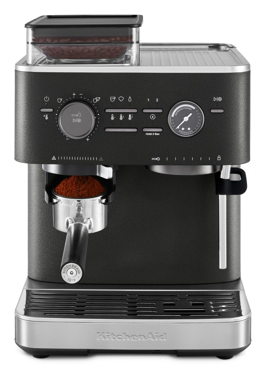 KitchenAid - Semi Automatic Espresso Machine with Burr Grinder - Café Liégeois