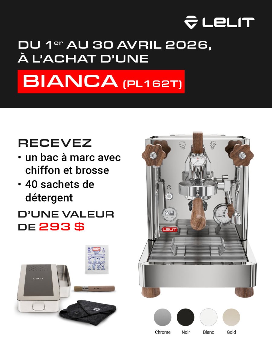 Lelit - Bianca (PL162T) - Café Liégeois Canada Inc.