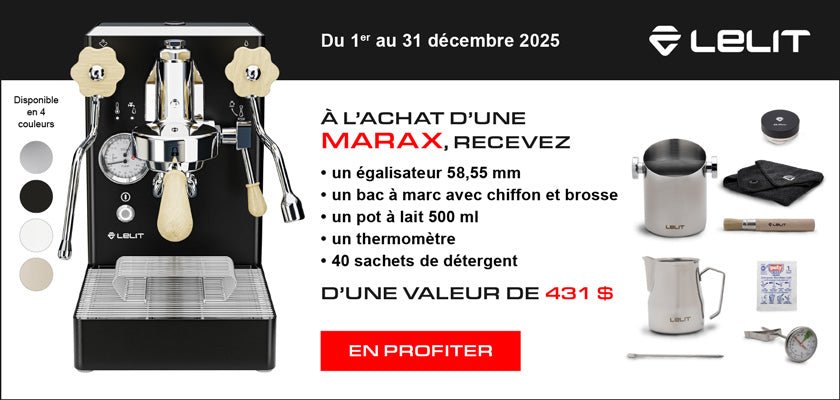 Lelit - Mara X (LEPL62X) - Café Liégeois Canada Inc.
