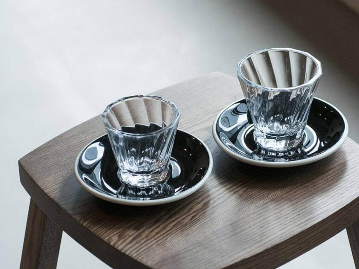 Loveramics - Twisted Glass - Clear - 6pk - Café Liégeois Canada Inc.