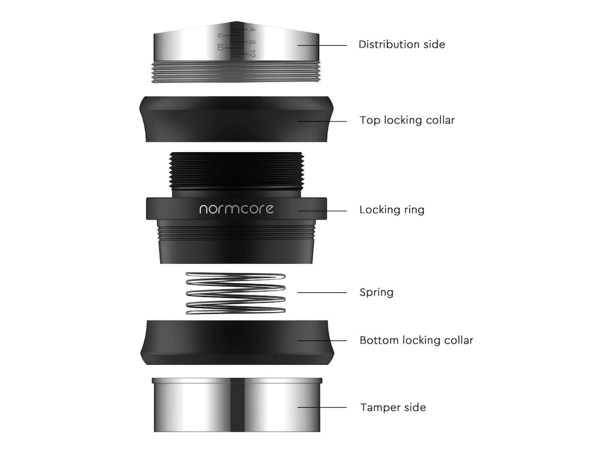 Normcore - Distributor & Tamper Combo - Café Liégeois