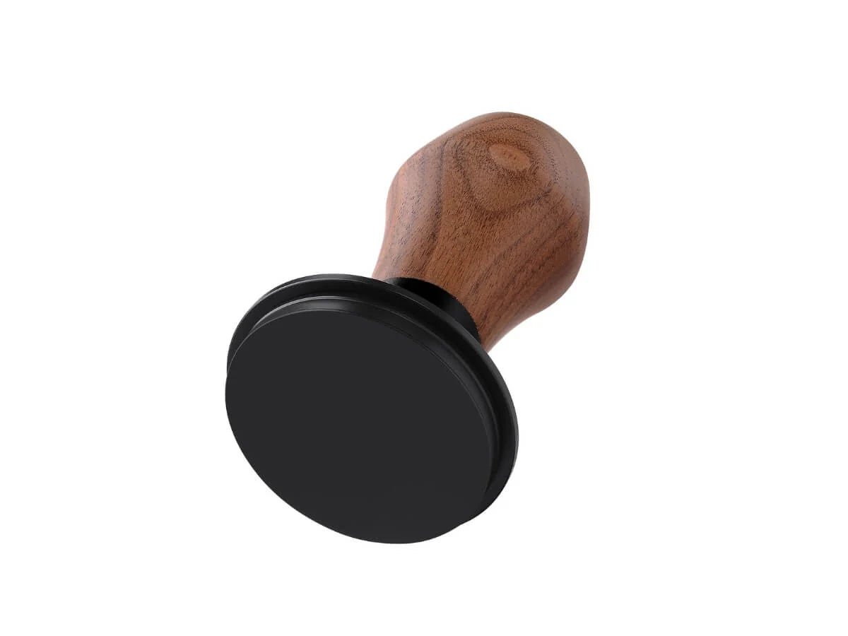 Normcore - Spring Loaded Tamper V4.1 - Walnut Handle & Titanium PVD Coating - Café Liégeois Canada Inc.