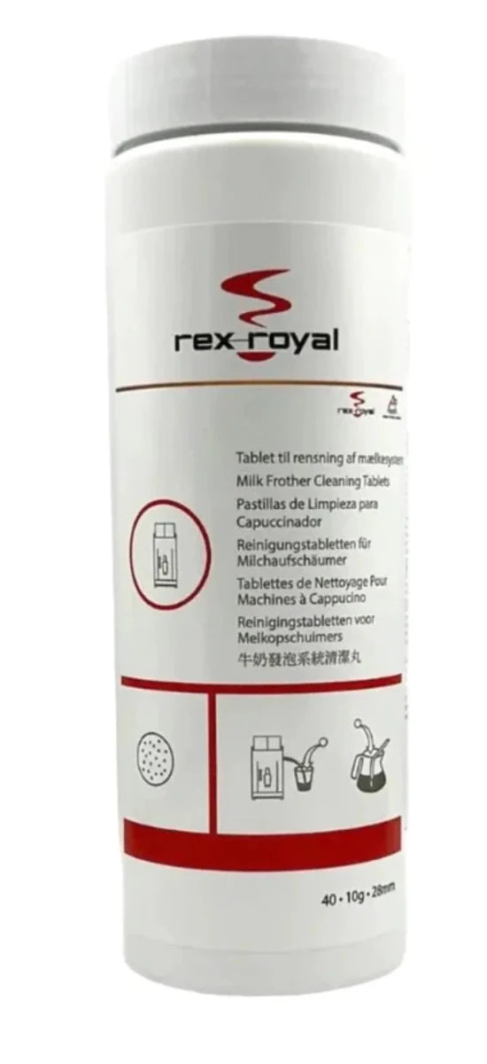 Rex-Royal - Cleaning tablets for milk system 40 pcs - Café Liégeois Canada Inc.
