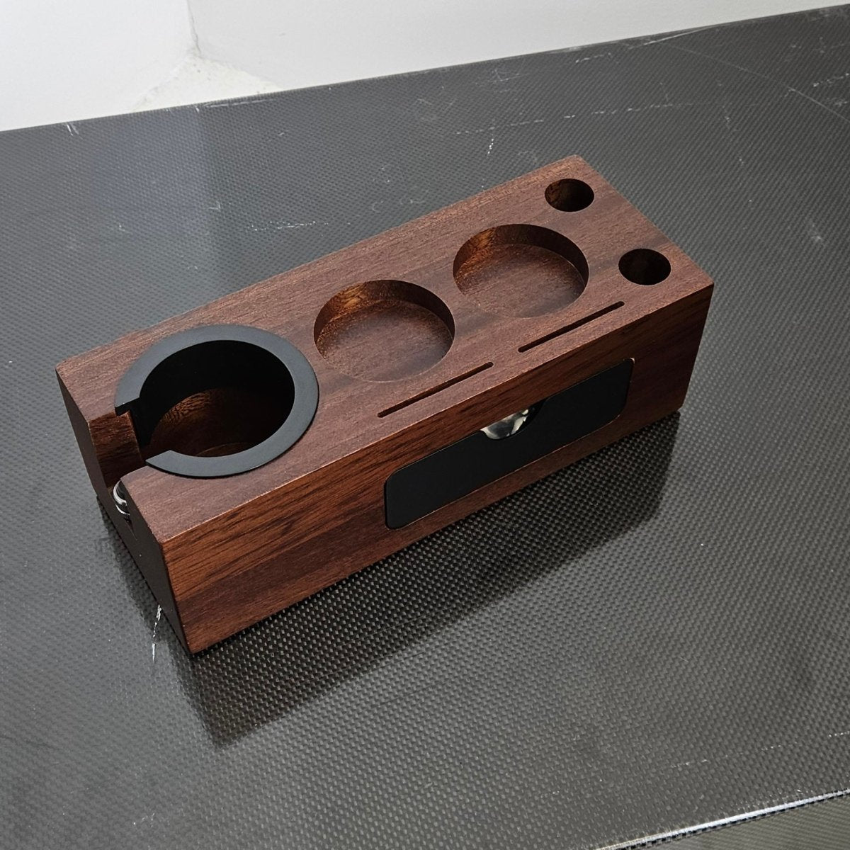 Wood Tamping stand - Café Liégeois